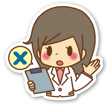 ダメ出しする女医