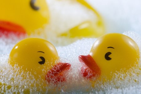 バブルバスのアヒルちゃん