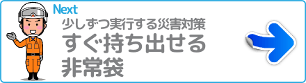 少しずつ実行する災害対策 すぐ持ち出せる非常袋