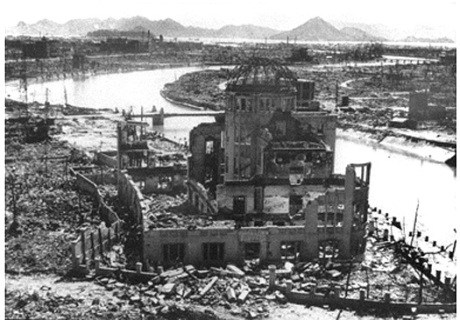 原爆の被害を受けた広島
