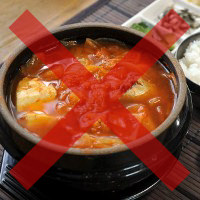 辛い料理は禁物