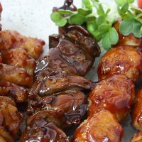 レバーの焼き鳥