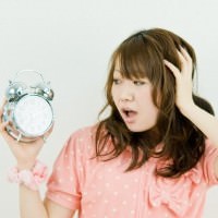 寝過ごさないようにしましょう